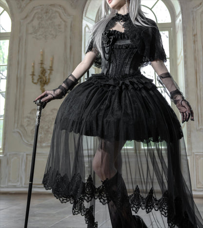 Airfreeing – Unnamed Snow Series Lolita JSK / Cape / Tulle Set