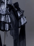 Accents Lolita with Train Rose Big Black Bow