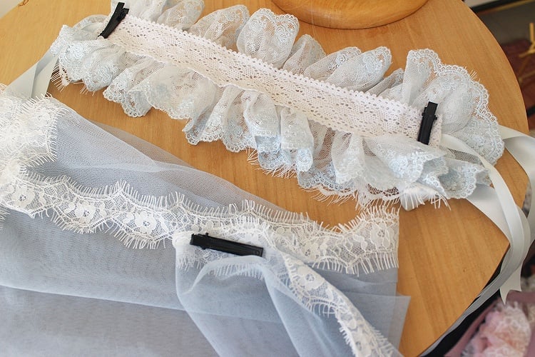 8-Color Head Veil Lace Elegant