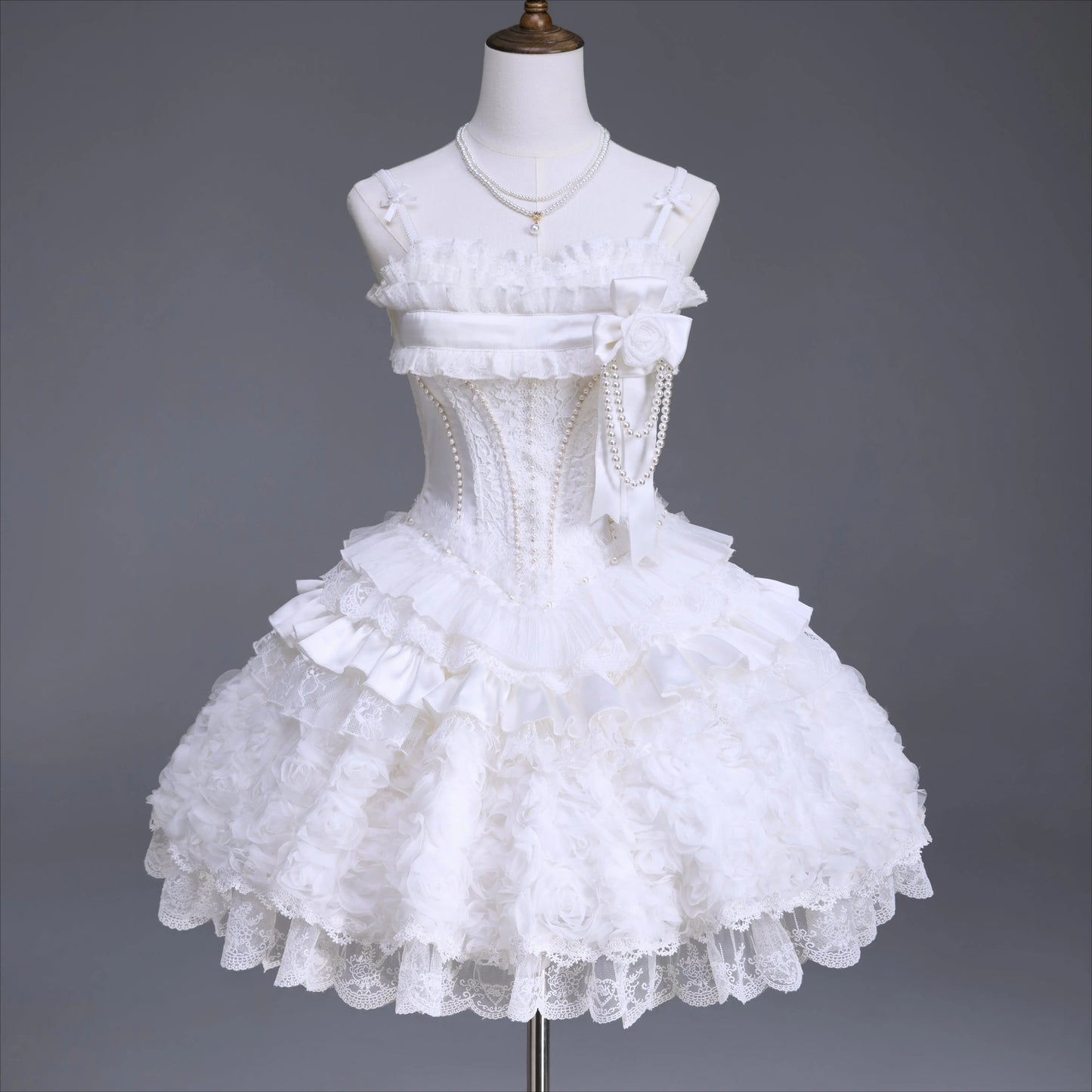 Airfreeing – Unnamed Snow Series Lolita JSK / Cape / Tulle Set