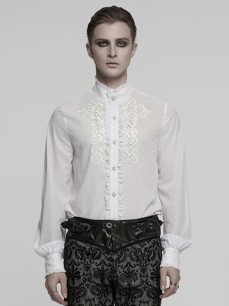 White Men's Gothic Shirt