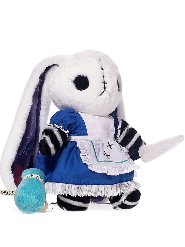 Guro Blue White Set: Plush Rabbit Kawaii