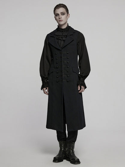 Night Dark Vest Men's Vampire Black