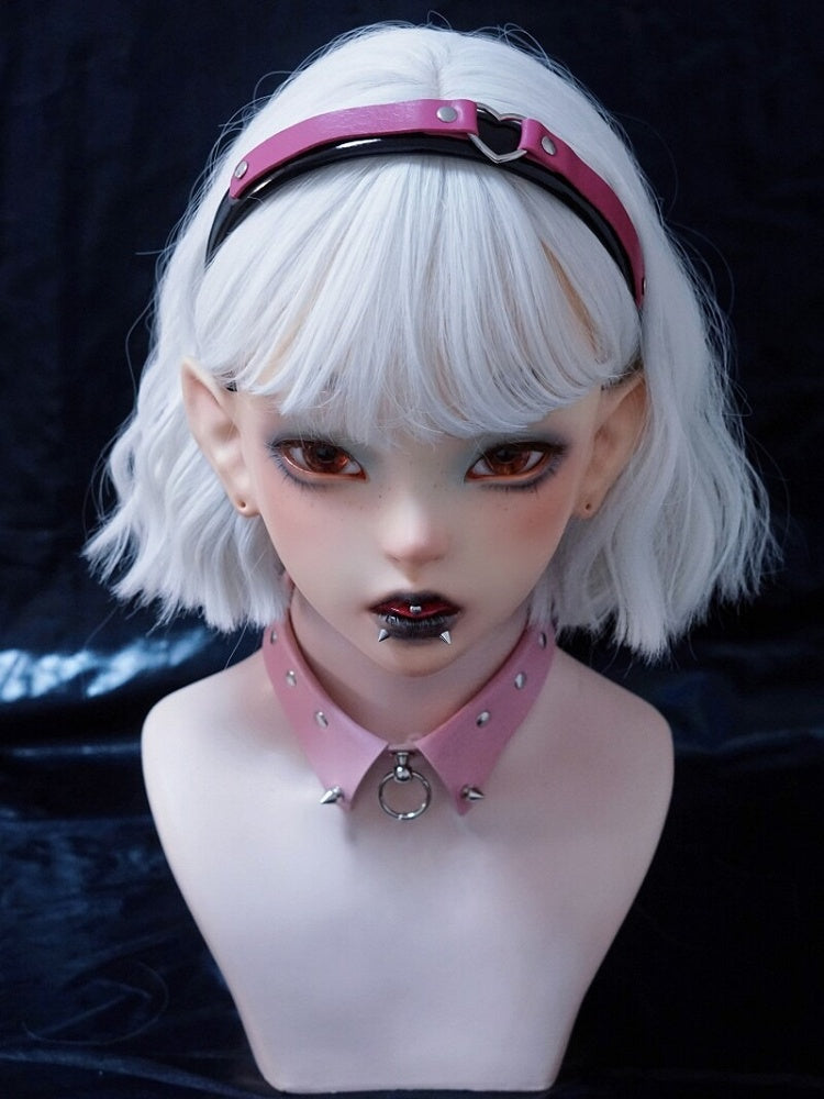 Black & Pink Gothic KC with Heart Decoration - Strange Sugar