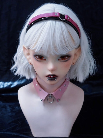 Black & Pink Gothic KC with Heart Decoration - Strange Sugar