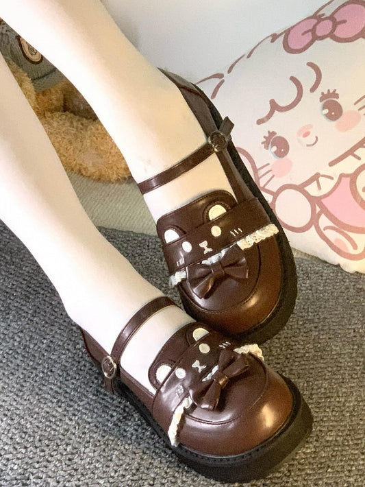 Bear Brown - Shoes JK Decor Kawaii Cute Fashion