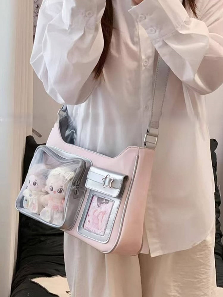 Colors Shoulder Star-shaped Bag 8 Ita Buckle
