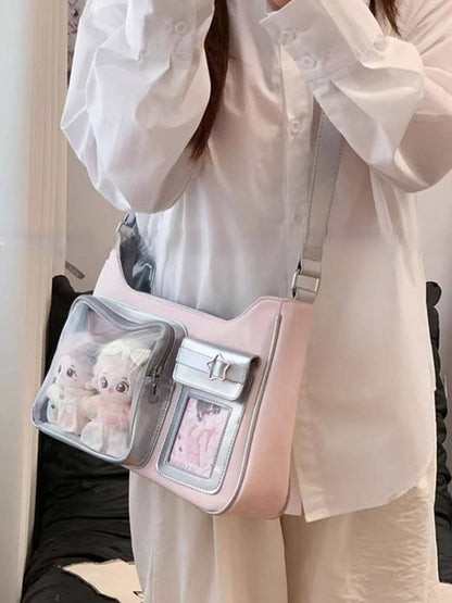 Colors Shoulder Star-shaped Bag 8 Ita Buckle