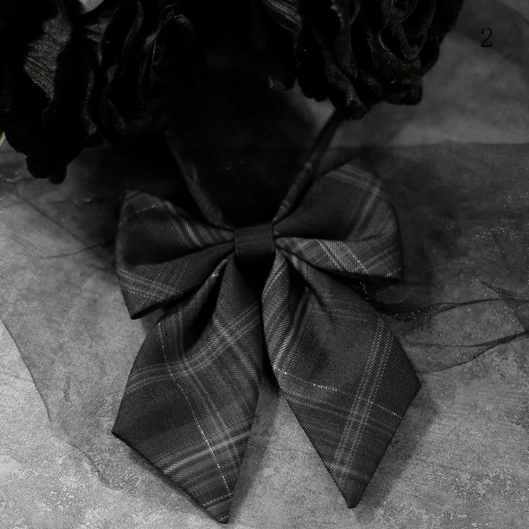 JK Bow Tie Plaid 30 Uniform Options Pattern