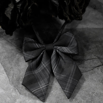 JK Bow Tie Plaid 30 Uniform Options Pattern