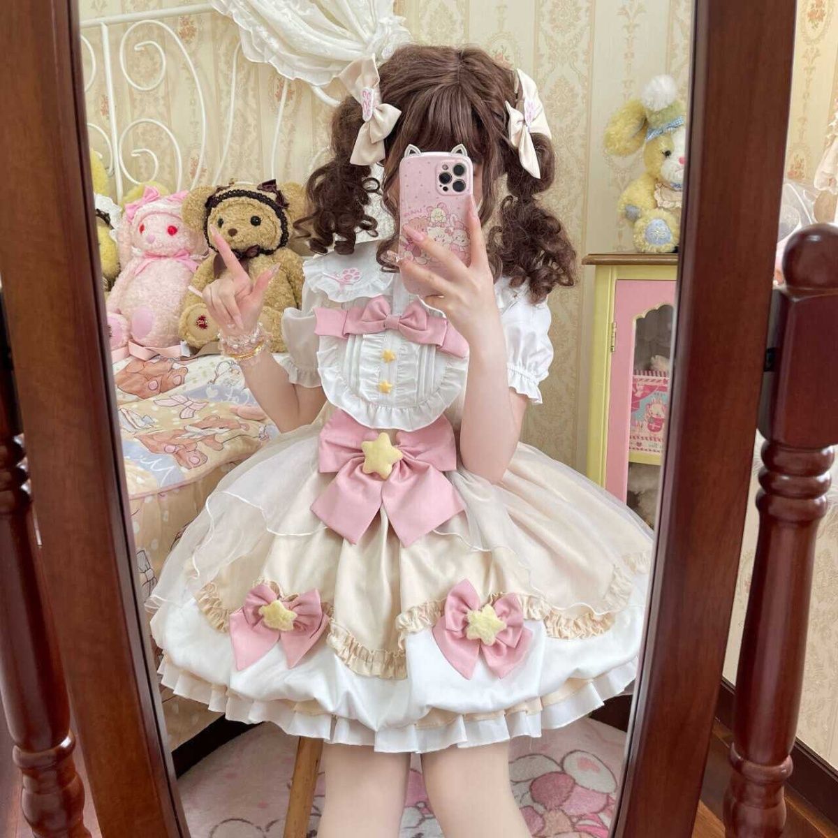 Lolita Sweet Heart Girl Original JSK Suspender Dress