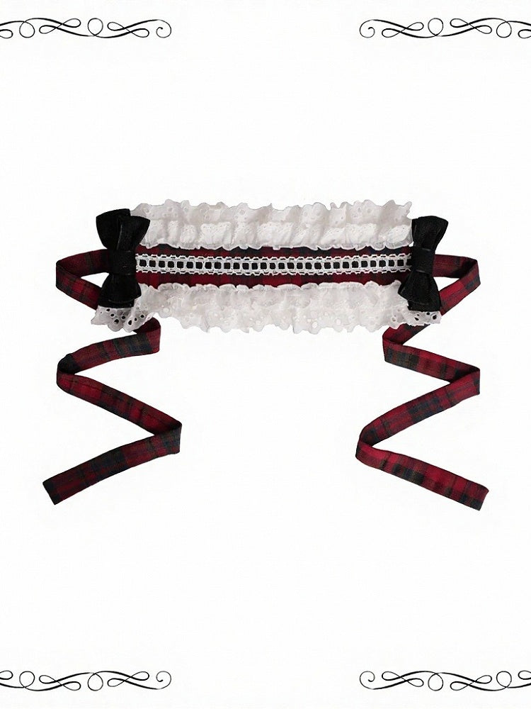 Lolita Bow Hairband in 2 Colors - iris de nuit
