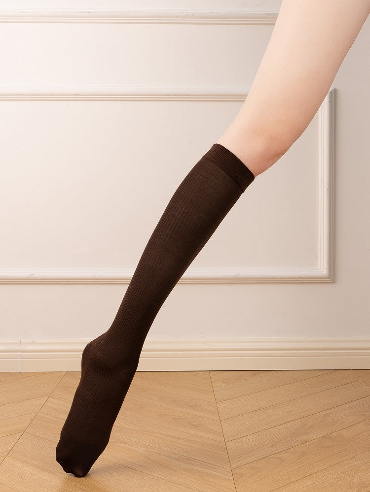 Socks Minimalist Striped Colors Calf Vertical Pattern 4