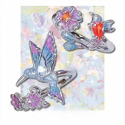 Optionen Y2K Design und Vogel Bittersweet 2 Blumenring