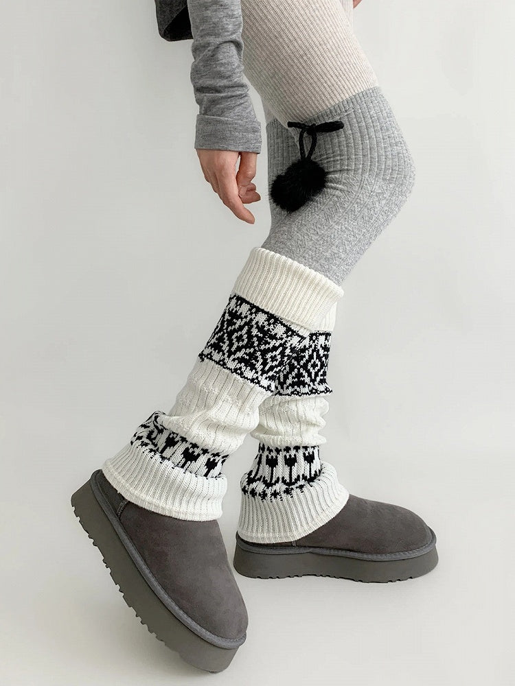 Colors) (6 Warmers Isle Fair Slouchy Pattern Leg