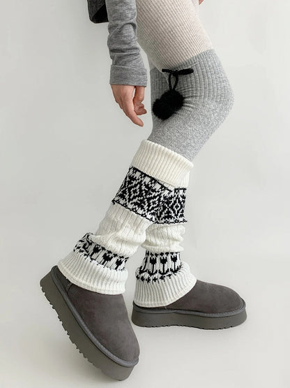 Colors) (6 Warmers Isle Fair Slouchy Pattern Leg