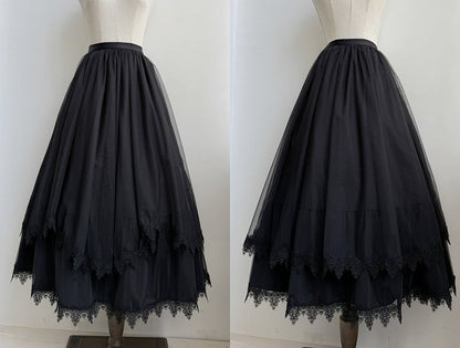Skirt Under Black