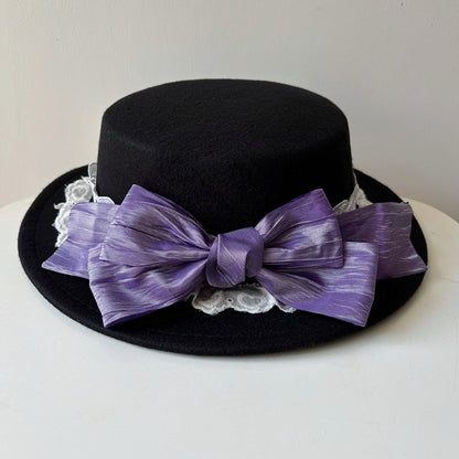 Hat Options Detail Lolita Bow – Adorned Elegant 8 Lace and Color with