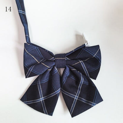 JK Bow Tie Plaid 30 Uniform Options Pattern