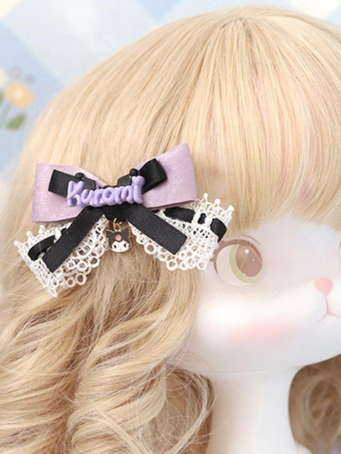7 Lolita Hairclip Sweet Options Bowknot