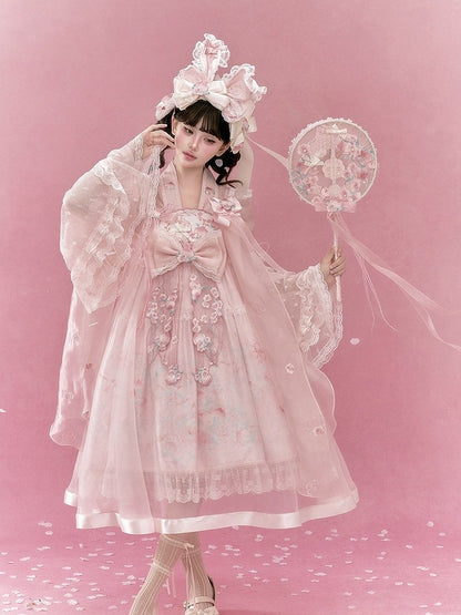 Charming Adjustable Rabbit Ear Pink Headband - Yimu Walnut