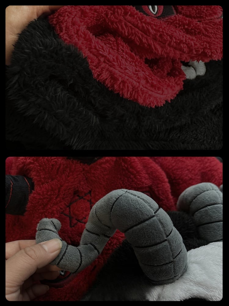 レッドデビル ゴシック ウィンター プラッシュ パジャマ ナイトガウン