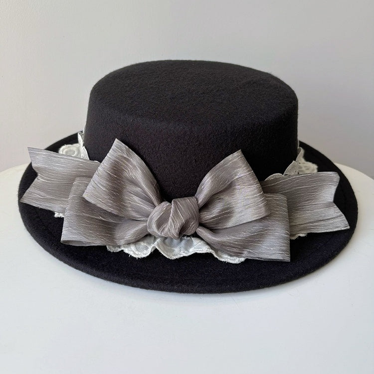 Hat Options Detail Lolita Bow – Adorned Elegant 8 Lace and Color with