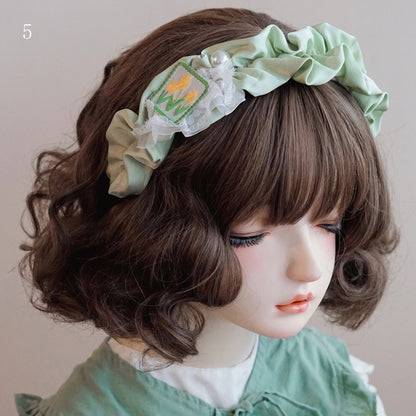 KCオプション5ひまわりの花柄グリーンデザイン