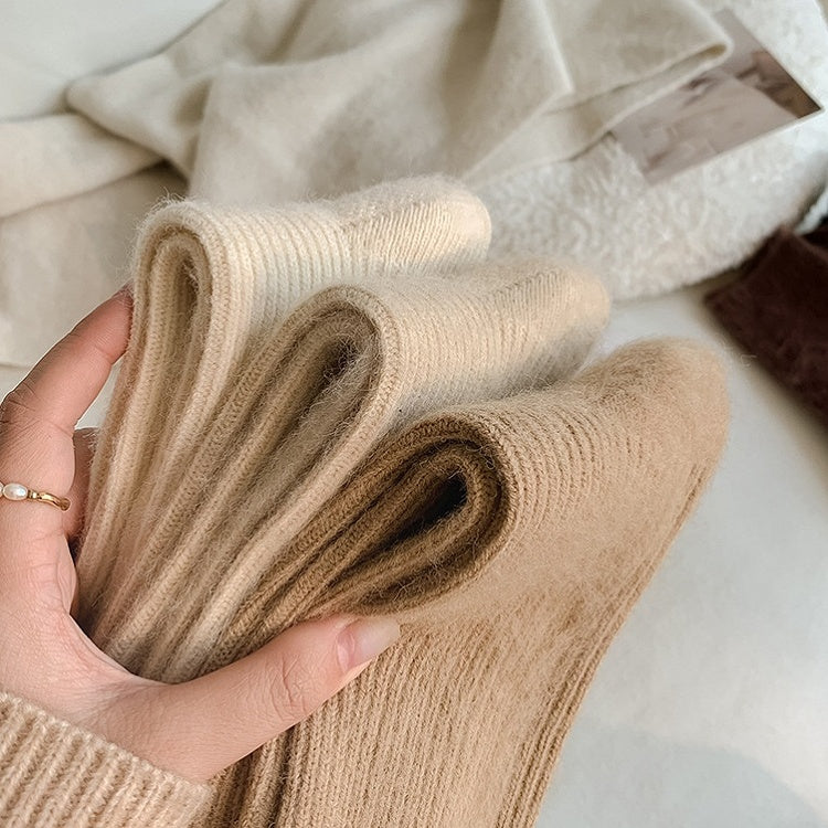 Coffee Black Sweet Calf Socks