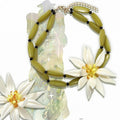 Perlen Design Halskette Y2K Floral
