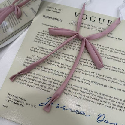 Tie Uniform JK Bow Stain Blue/Red/Pink/Black/Green