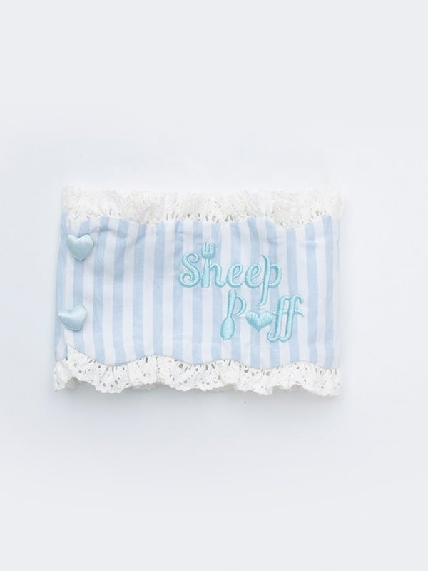 Kawaii Embroidery Arm Patch in 3 Colors - Sheep Puff Atelier