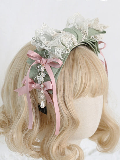 Charms KC Lace Lolita Bowknot Bead With Trimmed Gorgeous