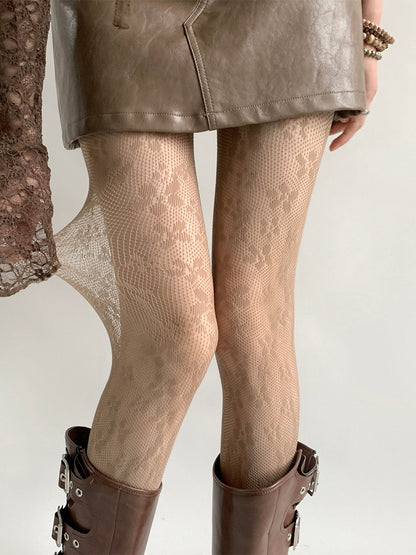 Pattern Colors Tights Lace Floral 4