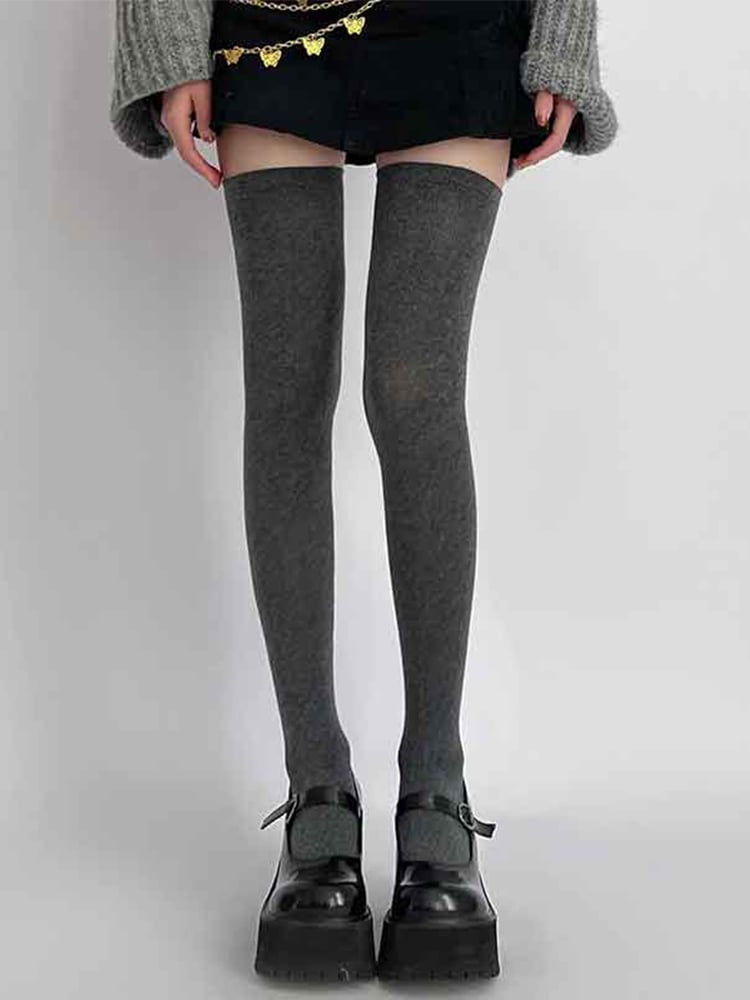 Stockings 3 Colors Slimming Extended Length Compression