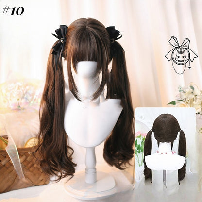 Unterbrustlange synthetische Perücke