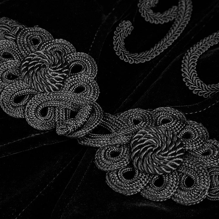 Black Long Gothic Coat