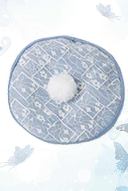 Stickerei Reservierungen Lolita Süßes Kleid Blau