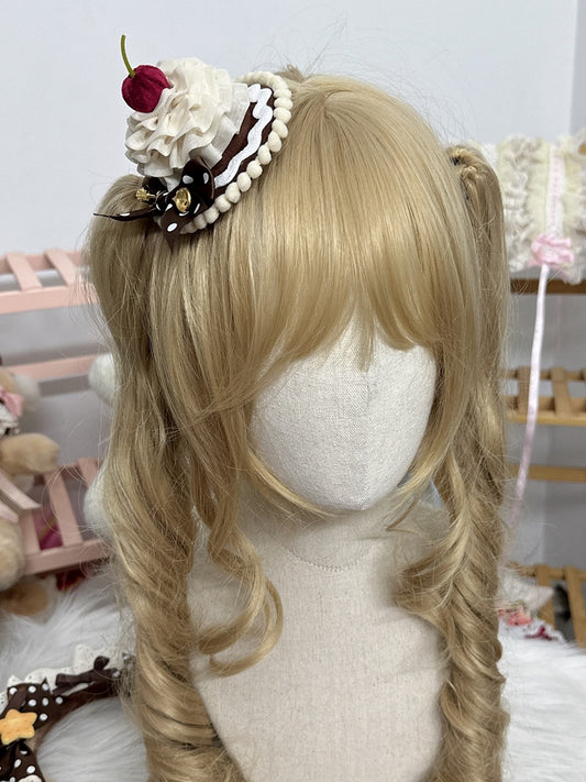 Color Options Cream Hat Sweet Cake Lolita Mini 2