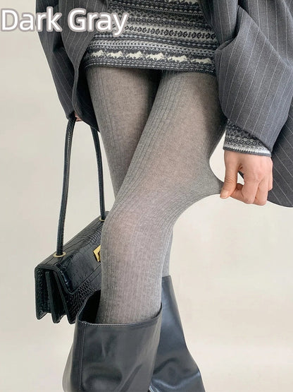 Tights Fine (9 Ribbed Colors)