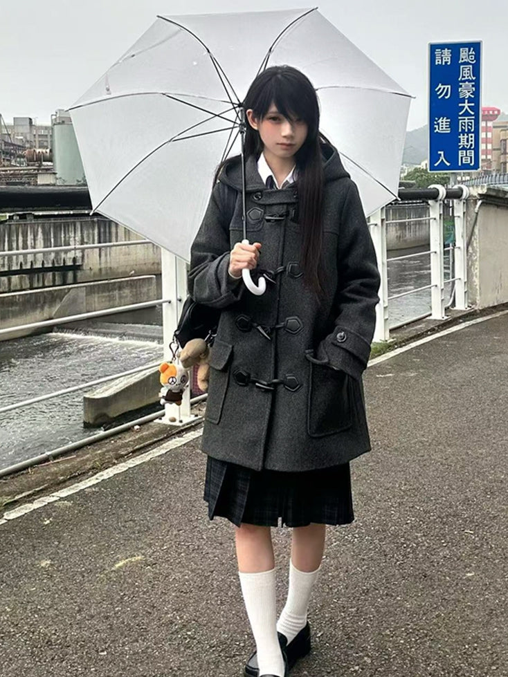 Length 42CM/45CM/55CM/65CM Plaid Uniform Pleated Skirt JK Green Pattern