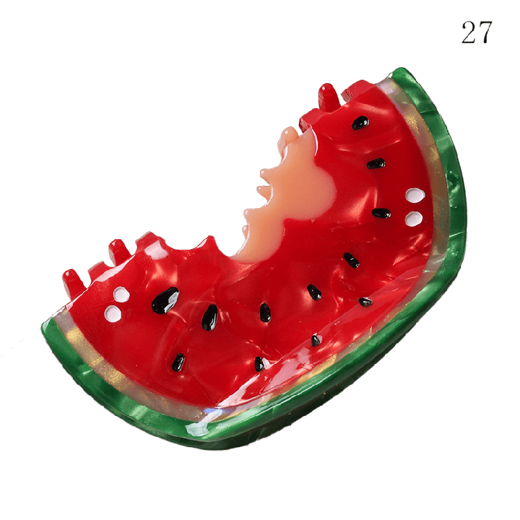 29 Fruits Claw Clips Options Cute Y2K