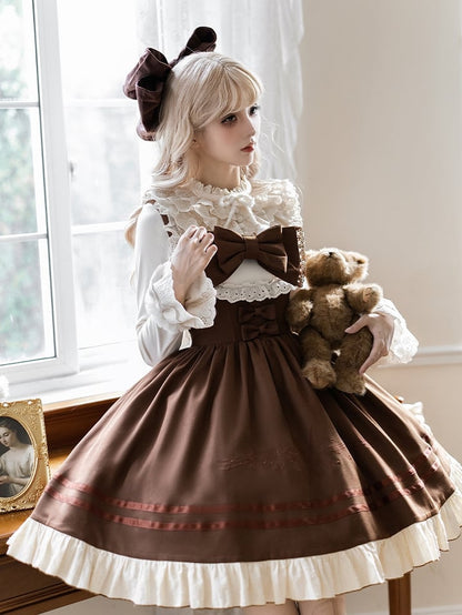 Detachable Bow Big Brown