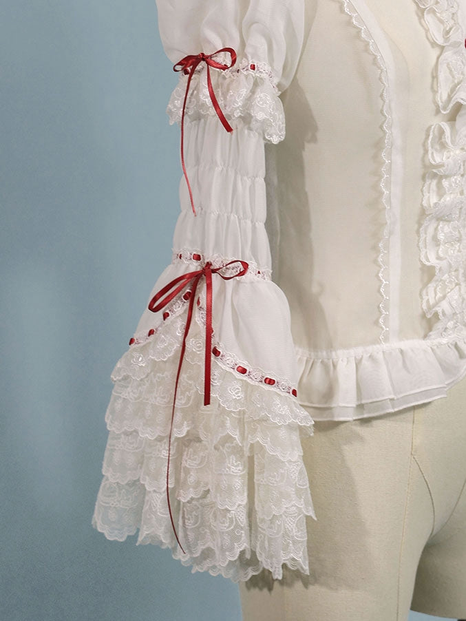 / ホワイト 取り外し可能なピンクの袖 イエロー