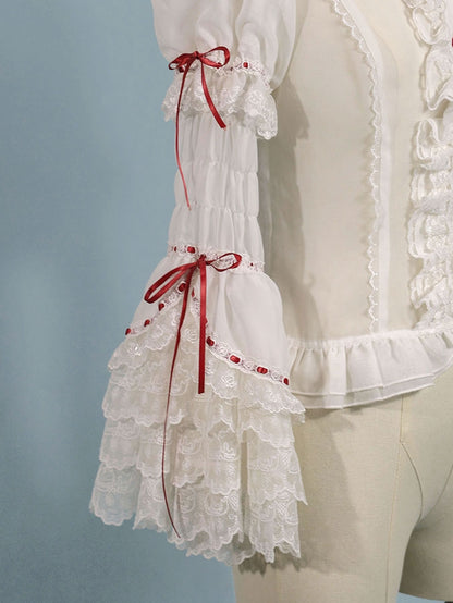 / ホワイト 取り外し可能なピンクの袖 イエロー