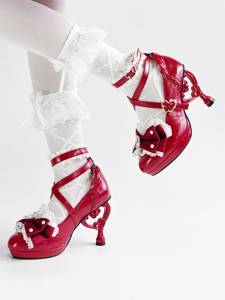 Bow Beads Embellished with