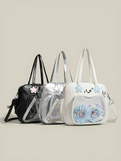 3-Color Kawaii Star Pattern Ita Bag