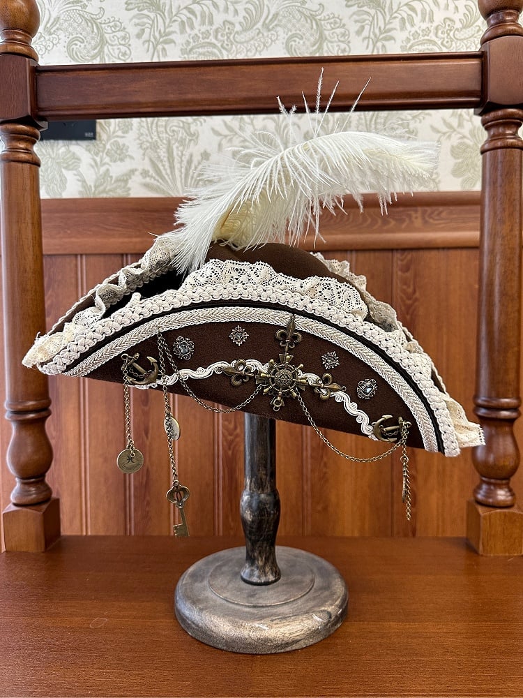 Pirate Hat Coffee Black /