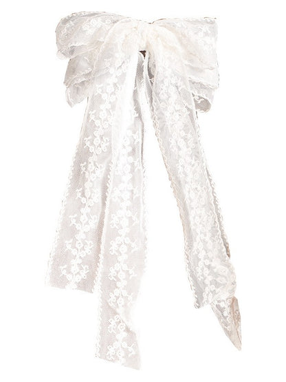 Options Lolita 3 Hairclip Large Lace Bowknot