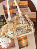Fluffy Ita Design Orange Shoulder Bag Bread